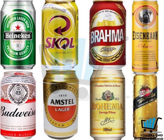 Cervejas Lata 350ml